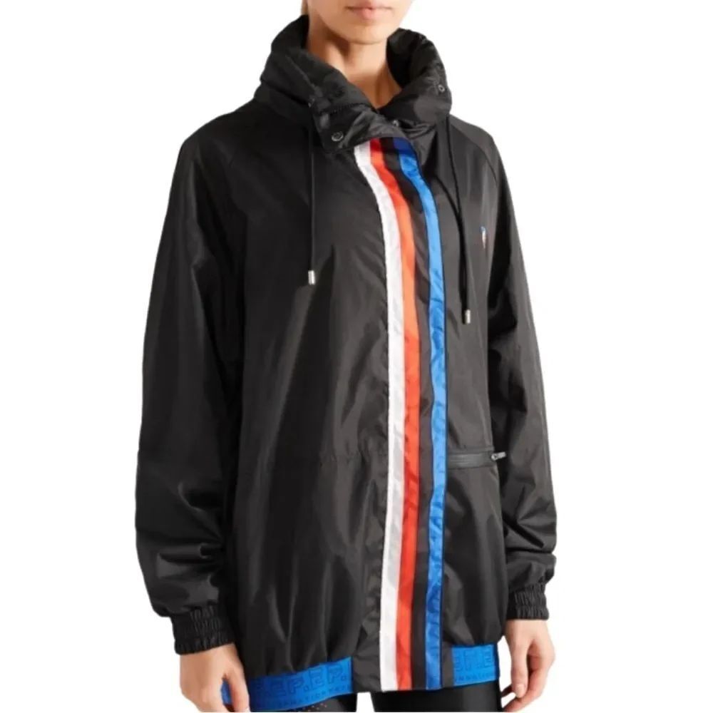 P.E. NATION RARE Back Up Oversized Shell Jacket ($250) - Picture 4 of 16